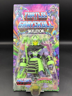 Mattel Masters of the Universe Origins Turtles of Grayskull Skeletor action figure new