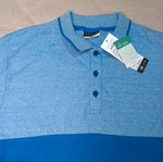 Men's Polo Type T-Shirt Size M Blue New