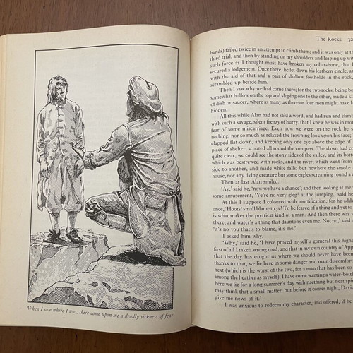 Robert L. Stevenson The Treasure Island, The Kidnapped, The Black Arrow book like new