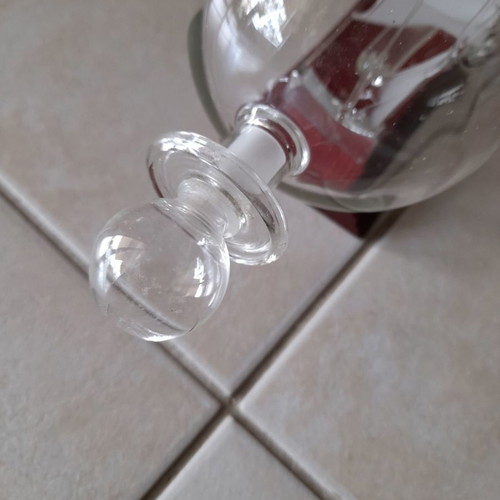 Gorch Fock decorative bottle used, glass 30×9 cm