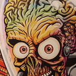 Mars Attacks! A4 poster