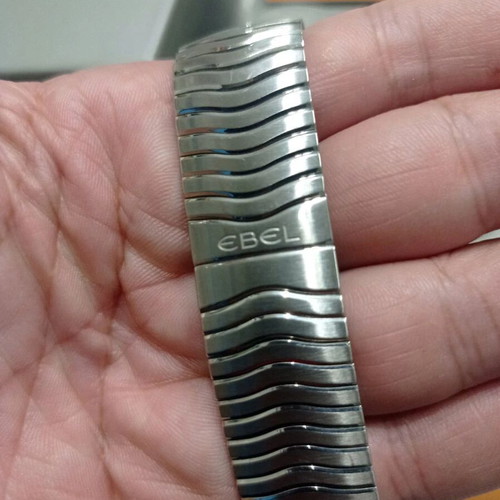 Ebel 40mm steel men's watch new with box and papers
