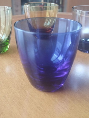 Max Verboeket Carnival Glass Set 4x Mint Kristalunie Maastricht 1956