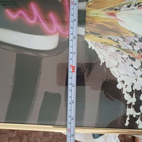 Decorative frames used with frame and glass