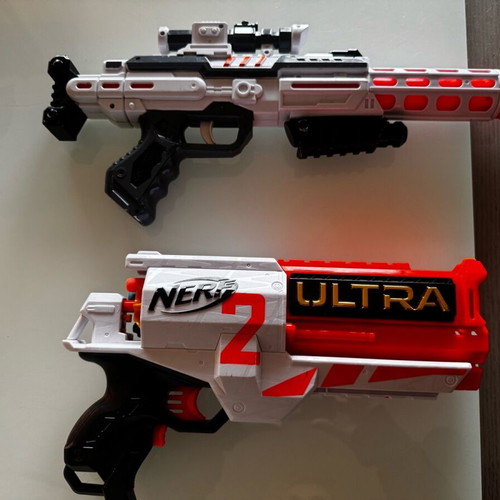 Nerf Ultra 2 gun like new with bonus plastic ball gun