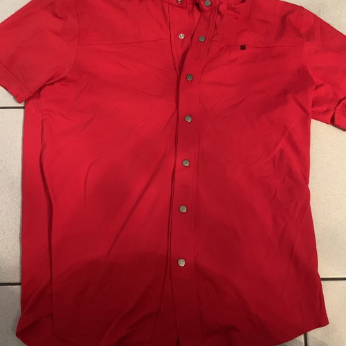 Harley Davidson leather jacket and short sleeve shirt like new, size L