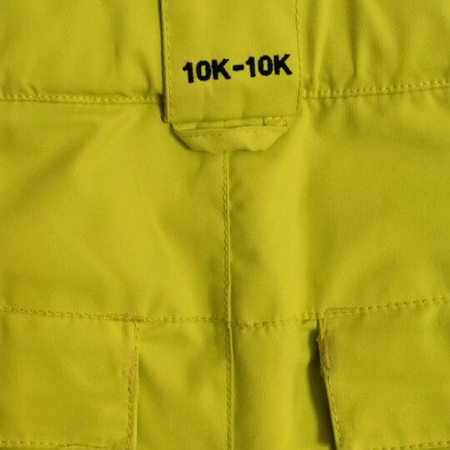O'Neill Ski Pants Kids Like New, Yellow and Green