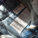 Zara high waist paperbag jeans like new, blue, size S