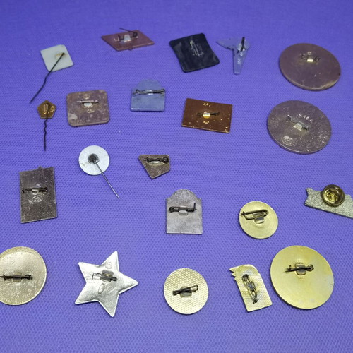 Socialist era badges like new, set of 21 pieces