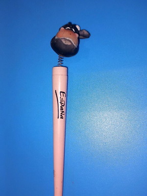 Collectible pen used with bull design from Spain