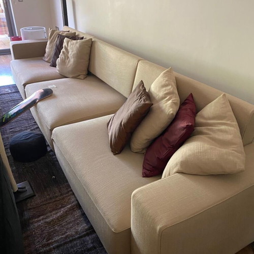Premium modular four-seater sofa like new, high quality, minimal design