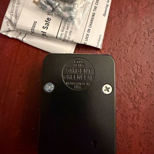 Sargent & Greenleaf safe lock new with combination