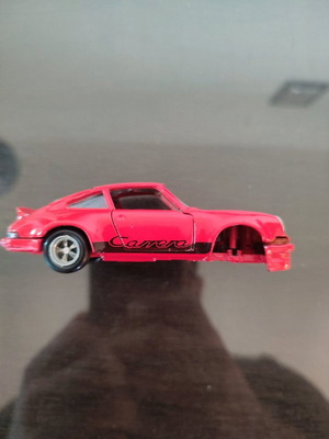 Solido 1:43 RS Carrera Porsche miniature vintage car used with open doors