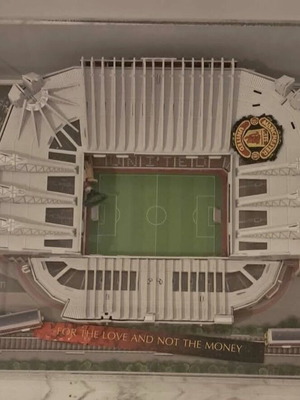 OldTrafford 3d stadium with plexiglass new