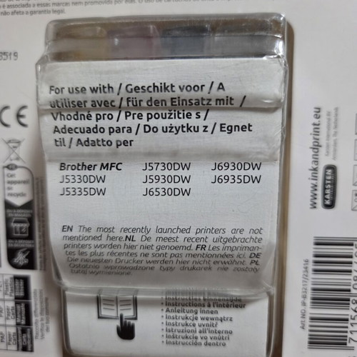 Brother LC3217 Compatible Ink Cartridge Set New