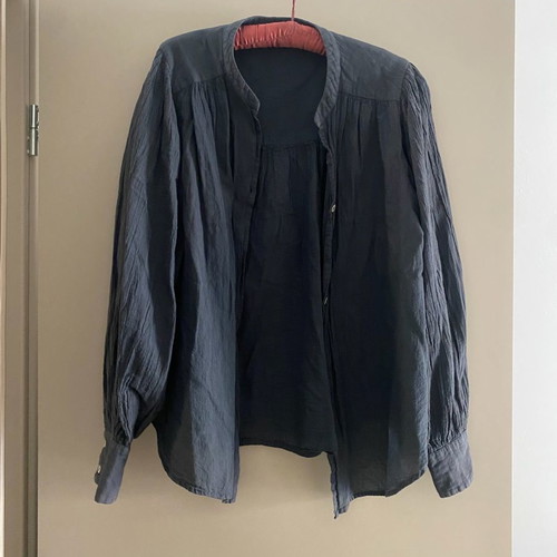 Devotion linen shirt black used, sizes S and M