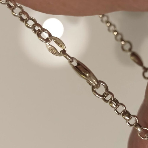 Silver bracelet 925, length 20 cm, like new