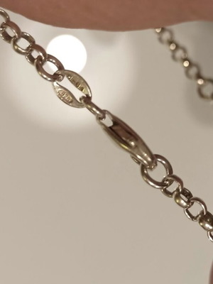 Silver bracelet 925, length 20 cm, like new