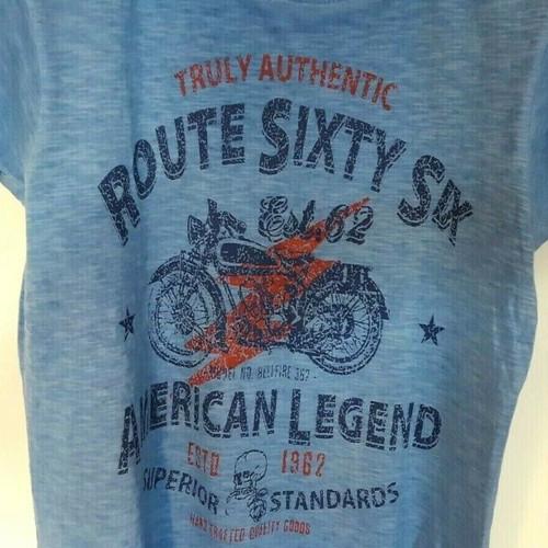 Cedar Wood State T-shirt used, blue, size Large