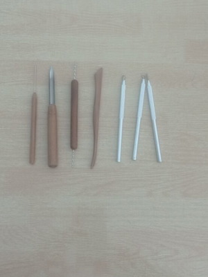 Sculpting tools like new, unused