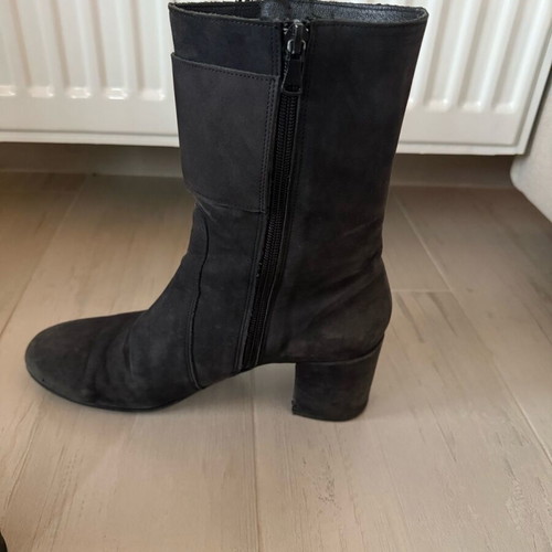Glamazons boots used, leather, black, size 39