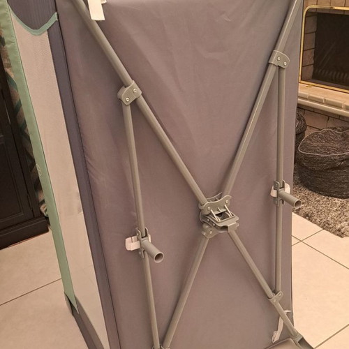 Playpen used, dimensions 125 cm x 65 cm