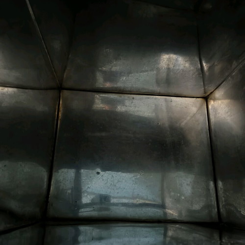 Stainless steel container 114 liters like new for storage