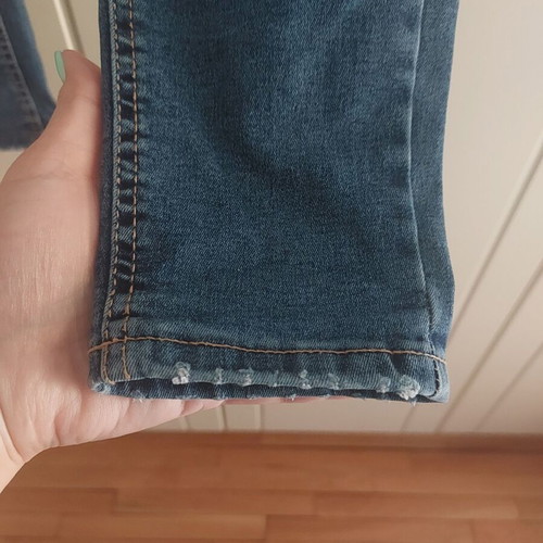 Pull & Bear elastic jeans size 32 like new, blue