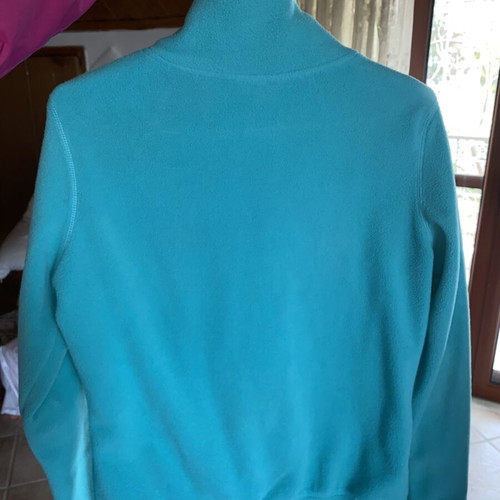 Fleece like new, turquoise, size M