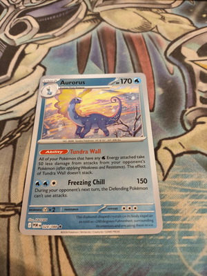 Aurorus Pokemon Card Reverse Holo like new