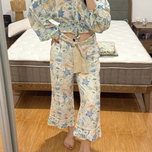 Zini boutique set like new, blue, size L