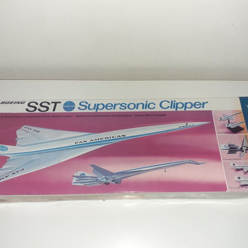 SST Supersonic Clipper model kit Heller new