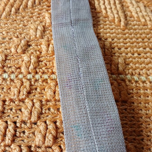 Bookmark with embroidery used