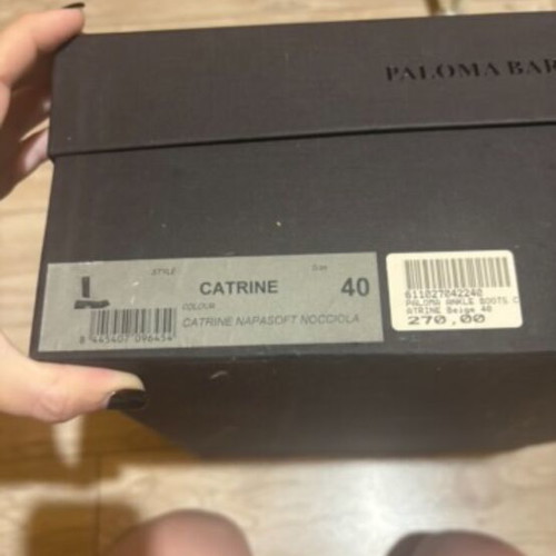 Paloma Barceló calf boots like new, size 40, beige