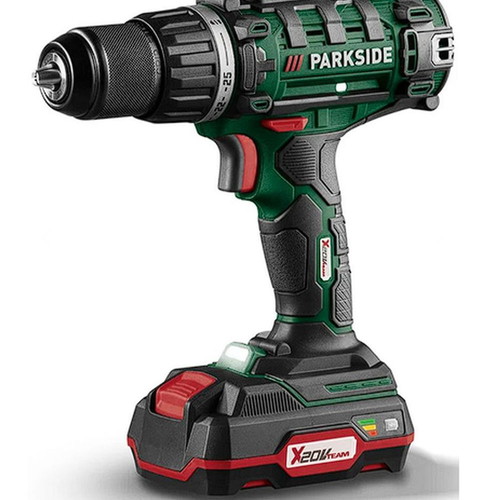 PARKSIDE PABS 20-Li G8 20V Cordless Drill with Bits and Tips