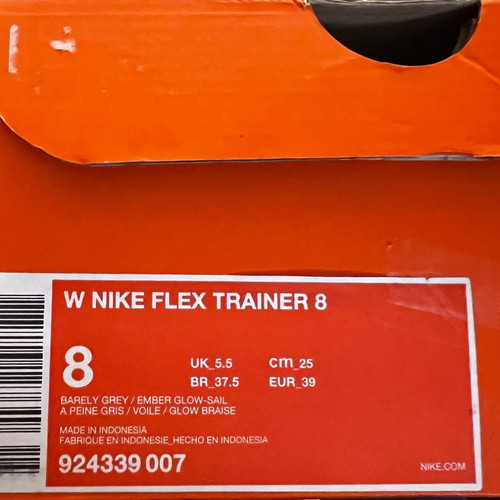 Nike Flex Trainer 8 sneakers new, barely grey