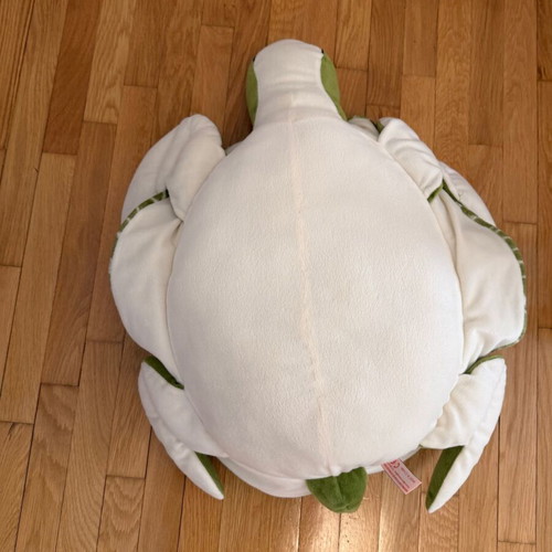 Plush turtle used decorative, dimensions 58x33x17 cm