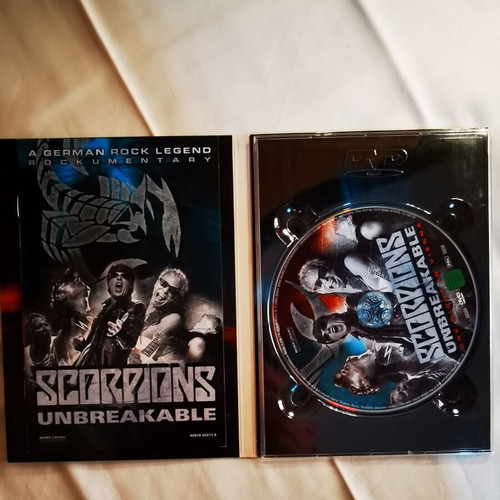 Scorpions Unbreakable DVD like new, One night in Vienna