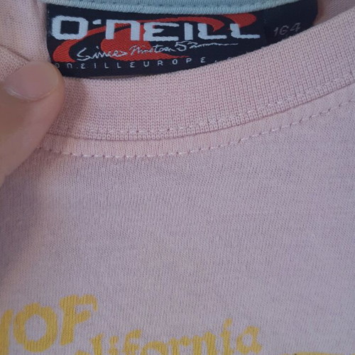 O'neill men's tshirt used, size S, pink