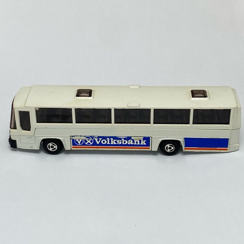Volvo Volksbank efsi Holland metal bus used, scale 1/87