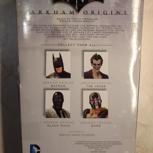 Arkham Origins Bane action figure new, DC Collectibles sealed
