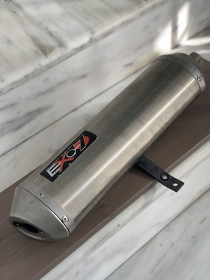 Χειροποίητη ιταλική εξάτμιση για Piaggio X7 250ie σαν καινούργιο (τελικό μέρος)