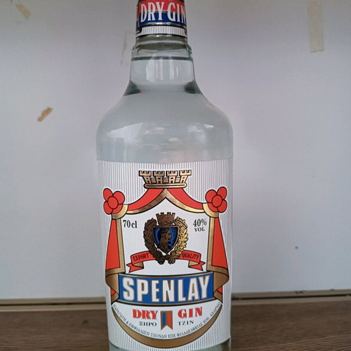Spenlay gin Greek bottled new