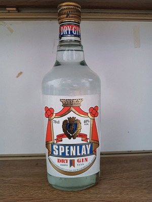 Spenlay gin Greek bottled new