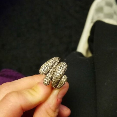 Silver ring used