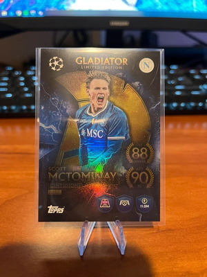 Scott Mctominay Topps Match Attax 25/26 Gladiator Limited Edition new