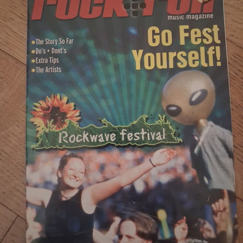 Pop & Rock magazine insert used, Rockwave 2004 tribute