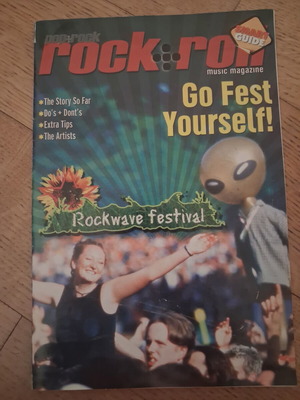 Pop & Rock magazine insert used, Rockwave 2004 tribute