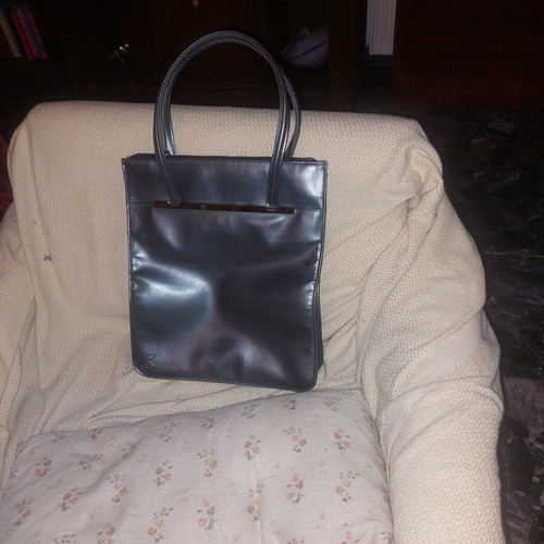Vintage women's handbag black, used