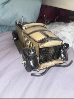 Vintage car used, antique decoration